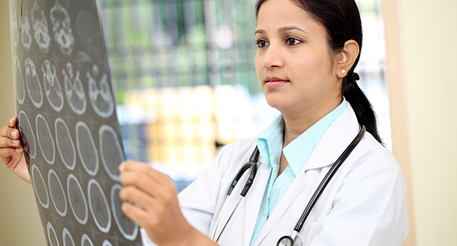 Tomografía de cráneo