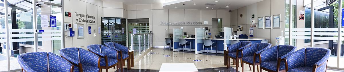 Recepción Cirugías Ambulatorias Panorámica Médica Sur Copyright