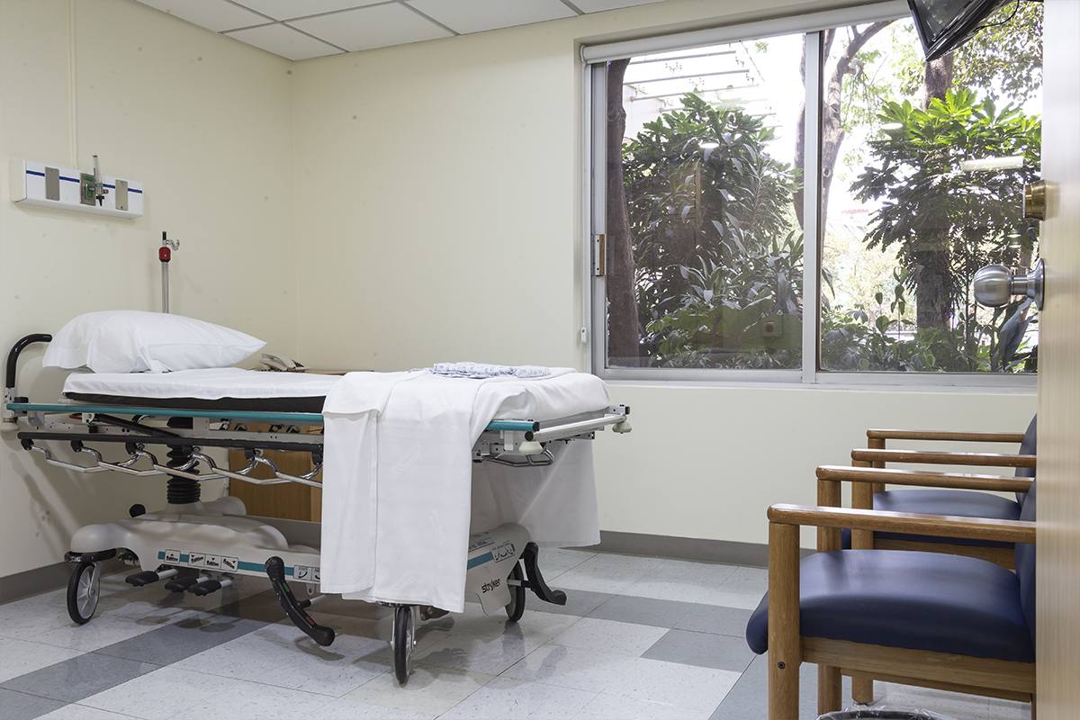 Centro de Urología - Habitaciones Médica Sur Copyright