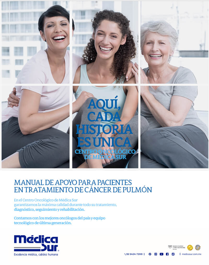 Manual de apoyo para pacientes en tratamiento de cáncer de pulmón
