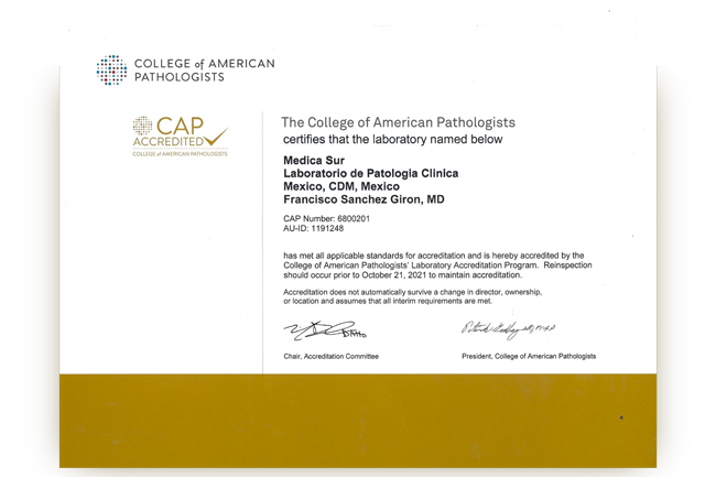 College of American Pathologists (CAP)