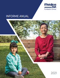 Portada del Informe 2018 de la Fundación Clínica Médica Sur