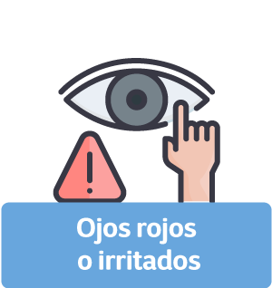 Ojos rojos o irritados
