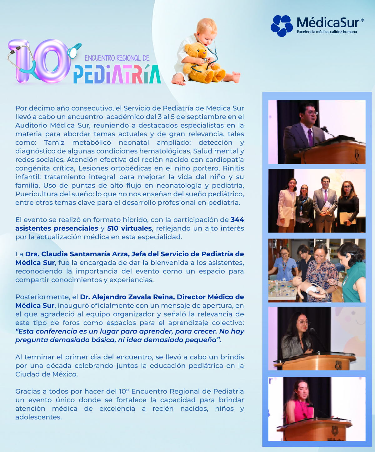 10º Encuentro Regional de Pediatría