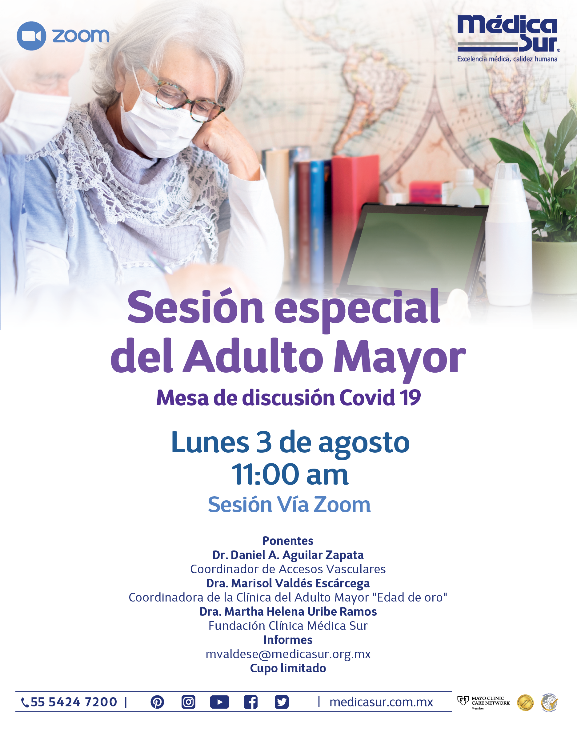 Médica Sur: Actividades Académicas