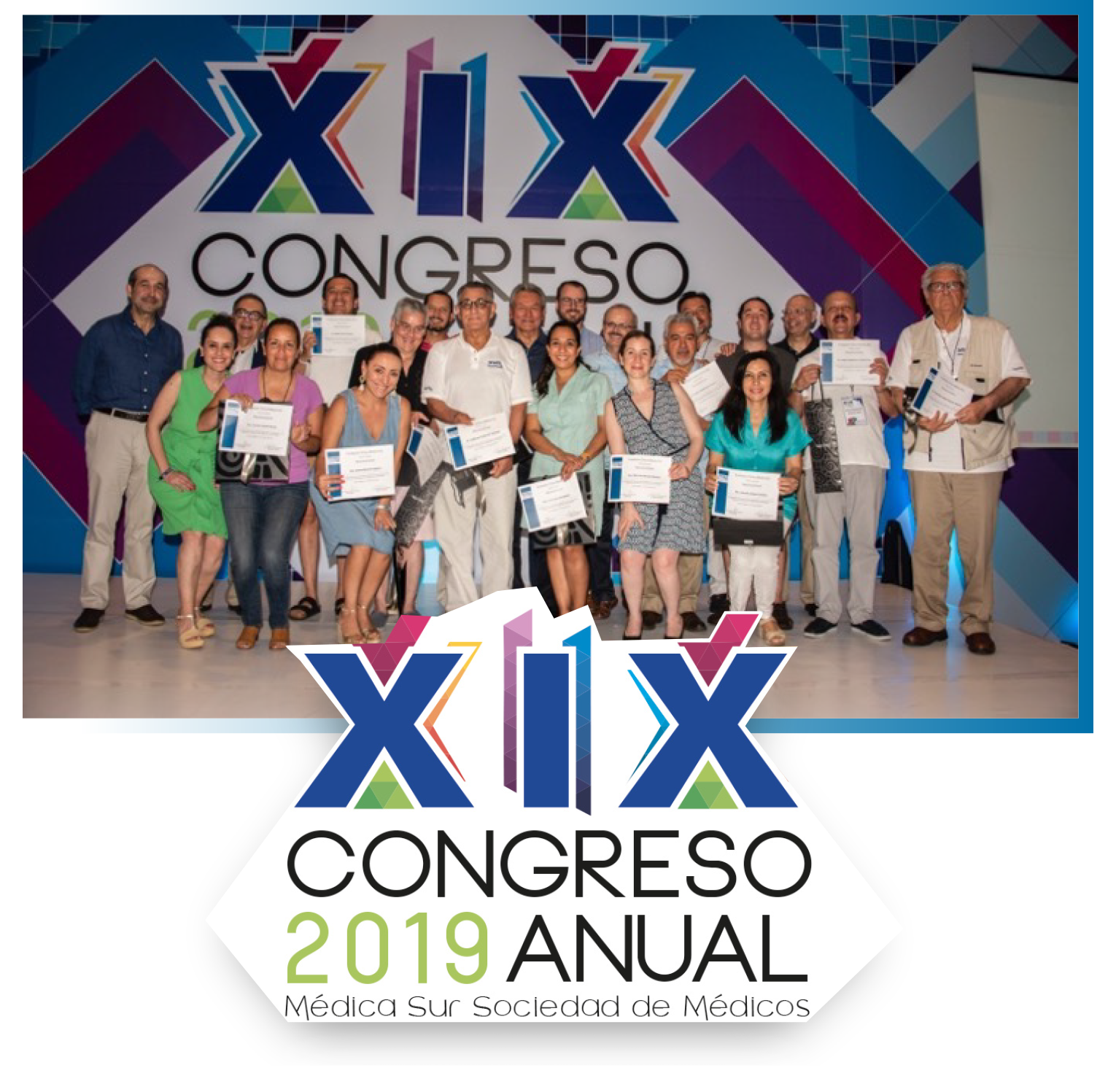 RECONOCIMIENTO EN EL MARCO DEL CONGRESO ANUAL XIX DE LA SOCIEDAD DE MÉDICOS DE MÉDICA SUR.