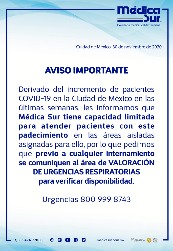 Medica Sur Noticias Y Comunicados Medica Sur Noticias Y Comunicados